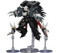 JOYTOY Warhammer 40K 1/18 Action Figures Raven Guard Chapter Master Aethon Shaan with Claws of Severax and Heavy Bolt Pistol 4.9Inch Artifacts Display Base,Desktop Decoration and Gift