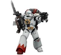 JOYTOY Warhammer 40K 1/18 Action Figures White Scars MKVI Tactical Legionary 4.8Inch Collectible Model Birthday Gifts Pre-Order in Mar.