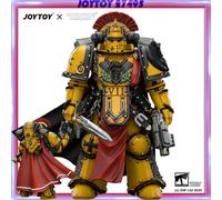 JOYTOY Warhammer 40K 1/18 Imperial Fists Legion Praetor in Mk III Armour Model