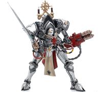 JOYTOY Warhammer 40k Adepta Sororitas, JT4669 Adepta Sororitas Order of the Argent Shroud Paragon Warsuit Sister Collaen 1/18 Action figure Collect Model Kits