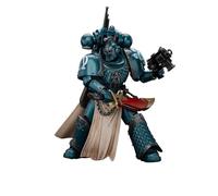 JOYTOY Warhammer 40k Alpha Legion, Alpha Legion Legion Praetor with Power Sword 1/18 Action Figure, Dedicated To You Who Love Collecting