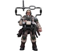 JOYTOY Warhammer 40k Astra Militarum Cadian Command Squad Veteran with Master Vox Collectible Action Figure Model Gifts