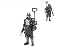 JOYTOY Warhammer 40K Astra Militarum Death Korps of Krieg Veteran Squad Guardsman Communications Specialist 1/18 Scale Action Figure Model 15+ Collectible for Holidays & Birthdays!