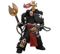 JOYTOY Warhammer 40k Black Templars Execrator 1 with Crozius Arcanum and Master-Crafted Power Weapon 1/18 Action Figure Collect And Display Model