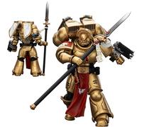 JOYTOY Warhammer 40K Blood Angels 1/18 Action Figures Blood Angels Sanguinary Guard 2 with Angelus Boltgun and Encarmine Spear Model Collection