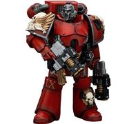 JOYTOY Warhammer 40k Blood Angels, Blood Angels Angel's Tears Squad Erelim with Volkite Serpentas 1/18 Action Figure, Dedicated To You Who Love Collecting