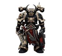 JOYTOY Warhammer 40K Chaos Space Marines Black Legion Chosen with Combi-melta and chainsword, 12.6cm Collectible 1:18 Scale Action Figures Model Gift
