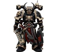 JOYTOY Warhammer 40k Chaos Space Marines, Chaos Space Marines Black Legion Chosen with Combi-melta and chainsword 1/18 Action Figure, Dedicated To You Who Love Collecting