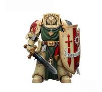 JOYTOY Warhammer 40K Dark Angels Deathwing Knight 2 With Power Sword, Storm Shield and Watcher in the Dark 1/18 Scale Action Figure Model 15+ Collectible for Holidays &Birthdays !