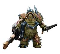 JOYTOY Warhammer 40k Death Guard Blightlord Terminator 1 with Reaper Autocannon and Bubotic Blades 1/18 Action Figure