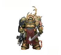 JOYTOY Warhammer 40K Death Guard Blightlord Terminator 3 with Combi-bolter and Bubotic Blade High-Detailed Paint Action Figure Model 15+ Collectible for Holidays & Birthdays!