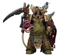 JOYTOY Warhammer 40k Death Guard Deathshroud Terminator 2 with Manreaper and Plaguespurter Gauntlet 1/18 Action Figure