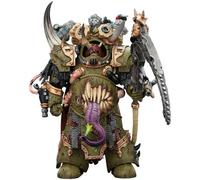 JOYTOY Warhammer 40k Death Guard Deathshroud Terminator Champion with Manreaper and Plaguespurter Gauntlets 1/18 Action Figure