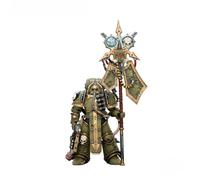 JOYTOY Warhammer 40K Death Guard Plague Marine Icon bearer with Boltgun and Plague knife High-Detailed Paint Action Figure Model 15+ Collectible for Holidays & Birthdays!