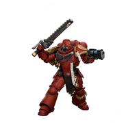 JOYTOY Warhammer 40K Game Edition Blood Angels Veteran with Bolt Rifle, Chainsword and Bolt Pistol and Plasma Pistol Highly Detailed Articulated Action Figure Collectible Model Birthdays