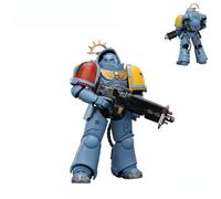 JOYTOY Warhammer 40K Game Edition Space Wolves Heavy Intercessor with Heavy Bolt Rifle and Bolt Pistol 1/18 Scale Action Figure Model 15+ Collectible for Birthdays