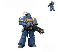 JOYTOY Warhammer 40K Game Edition Ultramarines Heavy Intercessor with Heavy Bolt Rifle and Bolt Pistol 1/18 Scale Action Figure Model 15+ Collectible for Birthdays