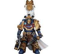 JOYTOY Warhammer 40k Horus Heresy Series, Ultramarines Legion Praetor with Power Sword and Volkite Serpenta 1/18 Action Figure Collect Models, Dedicated To You Who Love Collecting