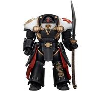 JOYTOY Warhammer 40k Horus Heresy, White Scars Ebon Keshig Terminator 1 with Power Glaive 1/18 Action Figure Collect And Display Model