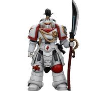 JOYTOY Warhammer 40k Horus Heresy, White Scars Legion Praetor 1/18 Action Figure Collect And Display Model