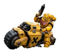 JOYTOY Warhammer 40k Imperial Fists Raider-pattern Combat Bike 1/18 Collect And Display Model