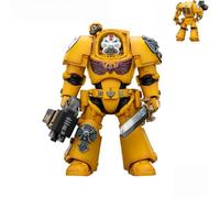 JOYTOY Warhammer 40K Imperial Fists Terminator 1 with Power Sword and Storm Bolter 1/18 Scale Action Figure Model 15+ Collectible for Holidays, Birthdays & Special Occasions!