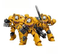 JOYTOY Warhammer 40K Imperial Fists Terminator 3pcs Set 1/18 Scale Action Figure 15+ Collectible Model for Holidays, Birthdays & Special Occasions!