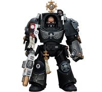 JOYTOY Warhammer 40k Iron Hands, Iron Hands Captain in Terminator Armour 1/18 Action Figure Collect Models, Dedicated To You Who Love Collecting