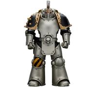 JOYTOY Warhammer 40k Iron WarriorsCommand Squad Chosen with Legion Standard 1/18 Action Figure Collect And Display Model