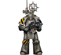 JOYTOY Warhammer 40k lron Warriors MKIII Tactical Legionary with Nuncio-vox 1/18 Action Figure Collect And Display Model