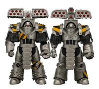 JOYTOY Warhammer 40K lron Warriors Tyrant Siege Master Terminator with Rocket launcher 2PCS 1/18 Collection Model Pre Order
