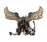 JOYTOY Warhammer 40K Mortarion,Daemon Primarch of Nurgle with Ancient weapons‘The Lantern' and ‘Silence' - 1/18 Scale Collectible Model (Ages 15+, Perfect Holiday/Birthday Gift!)