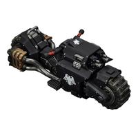 JOYTOY Warhammer 40k Raven Guard Raider-pattern Combat Bike with twin-linked bolt rifles 1/18 Collect And Display Model