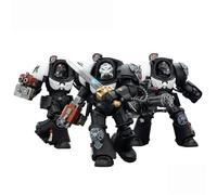 JOYTOY Warhammer 40K Raven Guard Terminato 3pcs Set 1/18 Scale Action Figure 15+ Collectible Model for Holidays, Birthdays & Special Occasions!