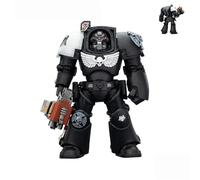 JOYTOY Warhammer 40K Raven Guard Terminator 2 with Power Fist and Storm Bolter 1/18 Scale Action Figure Model 15+ Collectible for Holidays, Birthdays & Special Occasions!