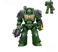 JOYTOY Warhammer 40K Salamanders Terminator 2 with Power Fist and Storm Bolter 1/18 Scale Action Figure Model 15+ Collectible for Holidays, Birthdays & Special Occasions!