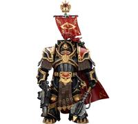 JOYTOY Warhammer 40k Sons of Horus Legion Cataphractii Praetor with Combi-Melta and Power Maul 1/18 Action Figure Collect And Display Model