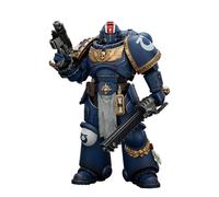 JOYTOY Warhammer 40K Space Marine 1/18 Action Figure Ultramarines Lieutenant Titus-Collectors Edition Collection Model Gifts