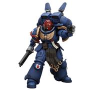 JOYTOY Warhammer 40k Space Marine 2, 1/18 Uitramarines Sergeant Gadriel Action Figure Collect Model