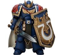 JOYTOY Warhammer 40k Space Marine 2，Ultramarines Victrix Honour Guard with Storm Shield And Power Sword 1/18 Action Figure Collect And Display Model