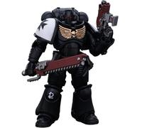 JOYTOY Warhammer 40k Space Marines Age 15+, Space Marines Black Templars Outriders Brother Valtus 1/18 Action Figure, Dedicated To You Who Love Collecting