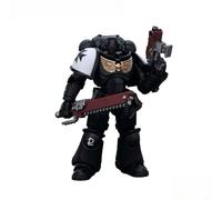 JOYTOY Warhammer 40K Space Marines Black Templars Outriders Brother Valtus 1/18 Scale Action Figure Model 15+ Collectible for Holidays & Birthdays!