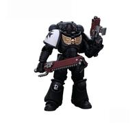 JOYTOY Warhammer 40K Space Marines Black Templars Outriders Brother Valtus 1/18 Scale Action Figure Ages 15+ Collectible Model for Holidays & Birthdays!
