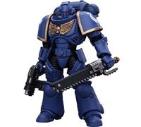 JOYTOY Warhammer 40k Space Marines, Space Marines Ultramarines Outriders Brother Catonus 1/18 Action Figure, Dedicated To You Who Love Collecting