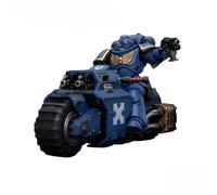 JOYTOY Warhammer 40K Space Marines Ultramarines Outriders and Brother Catonus 1/18 Scale Action Figure Model 15+ Collectible for Holidays & Birthdays!