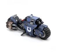 JOYTOY Warhammer 40K Space Marines Ultramarines Outriders1/18 Scale Action Figure Model 15+ Collectible for Holidays & Birthdays!