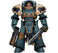JOYTOY Warhammer 40k The Horus Heresy Sons of Horus Tartaros Terminator Squad Sergeant with Volkite Charger and Power Sword 1/18 Scale Collectible Action Figure