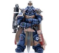 JOYTOY Warhammer 40k Ultramarines Captain with Master-crafted Heavy Bolt rifle 1/18 Action Figure, Dedicated To You Who Love Collecting