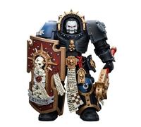 JOYTOY Warhammer 40k Ultramarines Chaplain in Terminator Armour 1/18 Action Figure Collect And Display Model