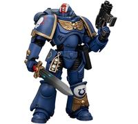 JOYTOY Warhammer 40k Ultramarines Heroes of the Chapter Primaris Lieutenant Erastus 1/18 Action Figure Collect And Display Model